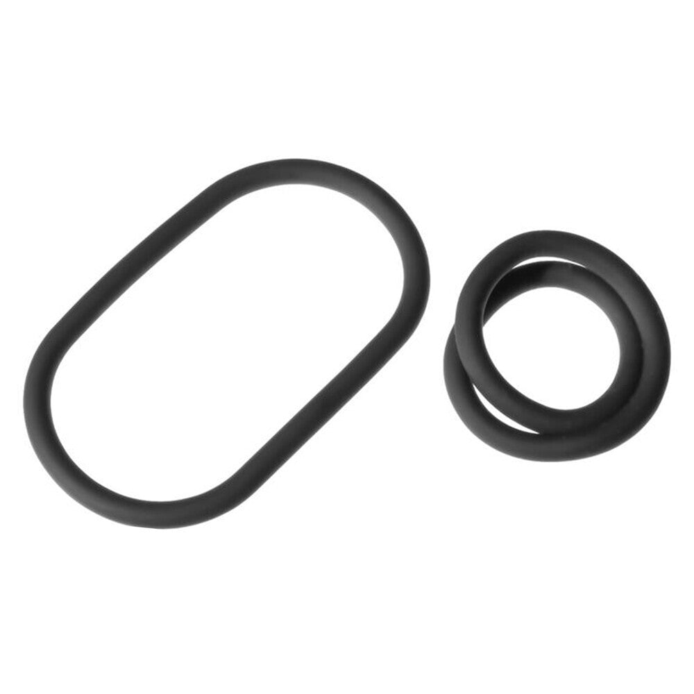 Perfect Fit Black XPlay Gear 9 Inch Slim Wrap Ring Set
