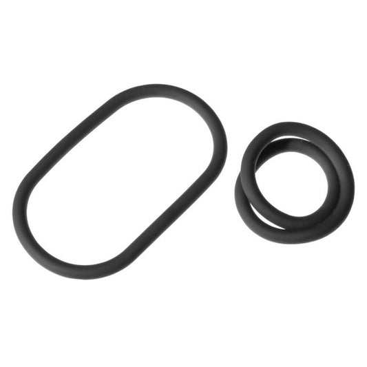 Perfect Fit Black XPlay Gear 9 Inch Slim Wrap Ring Set