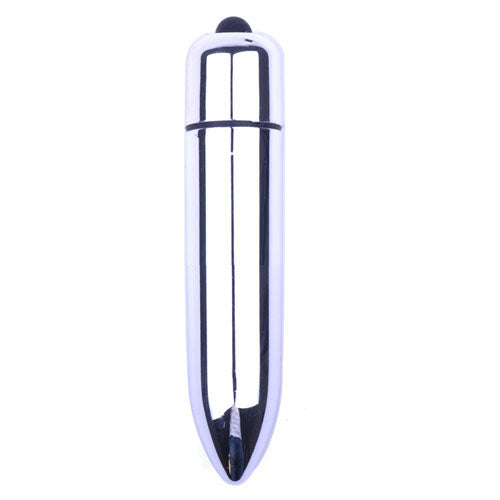 Sleek Pleasure Co Silver Mini Bullet Vibrator