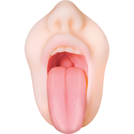 Zero Tolerance Flesh Pink Real Mouth Masturbator

