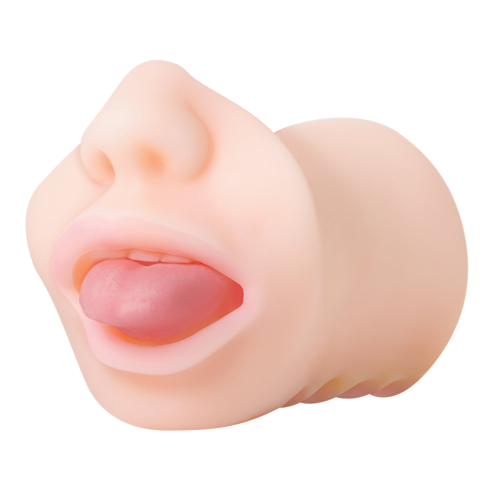Zero Tolerance Flesh Pink Real Mouth Masturbator

