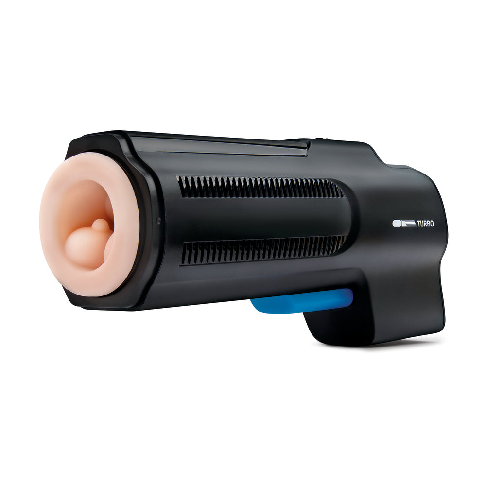 Zolo Black BJ Blaster Thrusting Masturbator with Adjustable Speeds