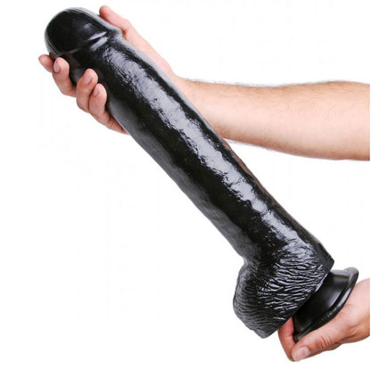 Ultimate Pleasure Black Huge Suction Cup Dildo