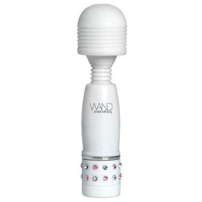 Wand Essentials Pink and White Charmed Petit Massage Wand