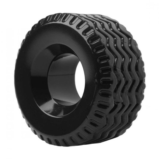 Tread Black Tire Cock Ring for Enhanced Stamina