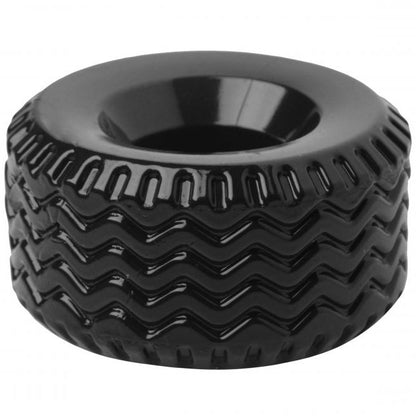 Tread Black Tire Cock Ring for Enhanced Stamina
