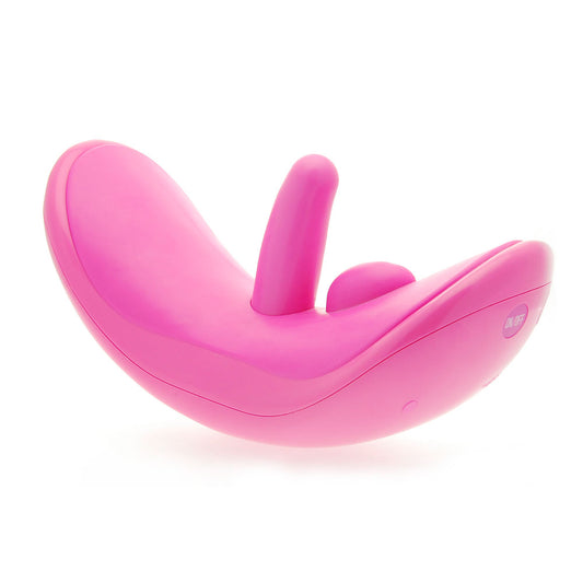 iRide Black Dual Motor Vibrating Rocker with Cushion