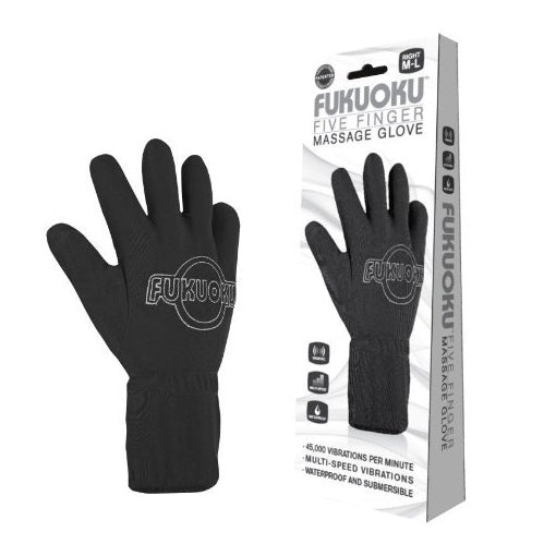 Fukuoku Right Hand Waterproof Vibrating Massage Glove