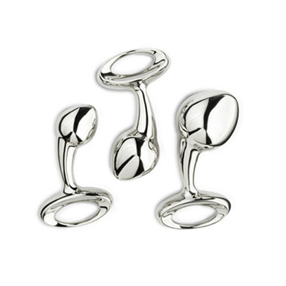Njoy Pure Plugs Small Silver Stainless Steel Butt Plug