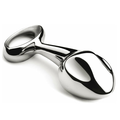 Njoy Silver Extra Large Stainless Steel Butt Plug