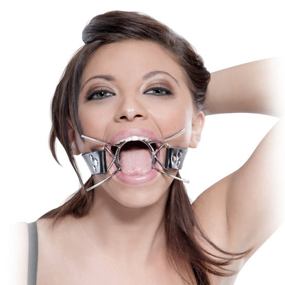 Fetish Fantasy Series Metallic Extreme Spider Gag with Strap