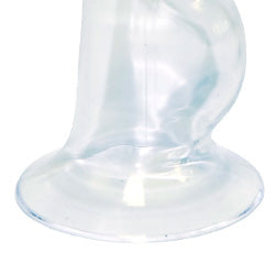 Elegant Glass Clear Nipple Pump Large for Enhanced Sensitivity