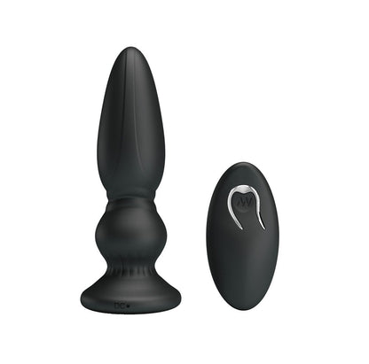 Mr Play Silicone Waterproof Remote Controlled Vibrating Anal Plug