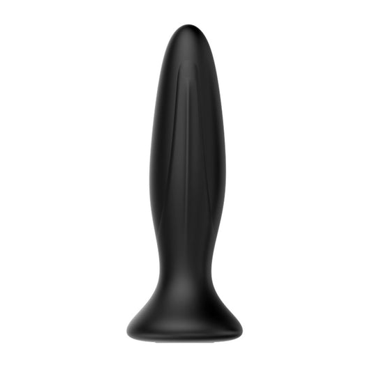 Mr Play Black Waterproof Vibrating Anal Plug with Memory Function