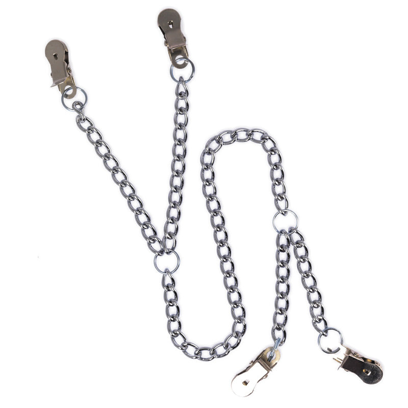 Silver Sensation Silver Nipple and Labia Clamps