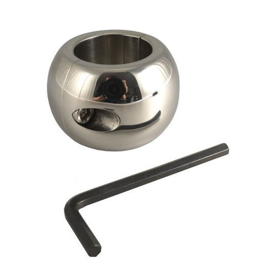 Donut Premium Stainless Steel Silver Ballstretcher 4cm