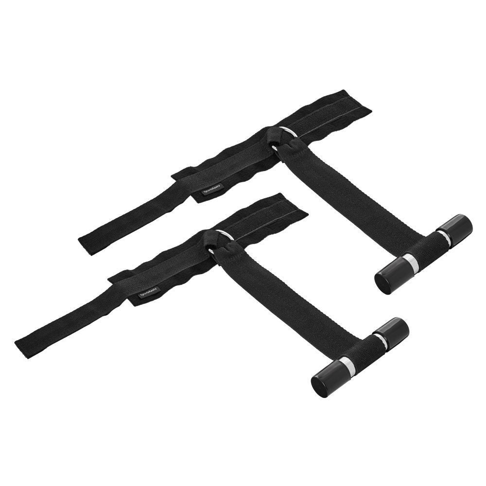 SportSheets Black Adjustable Door Jam Cuffs for Bondage