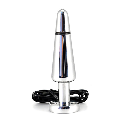 Rimba Stainless Steel Electro Stimulation Butt Plug 5.5 Inch